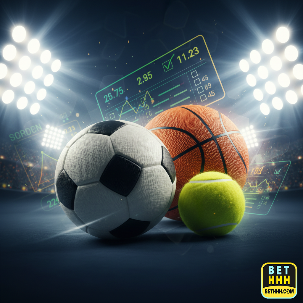 Apostas esportivas da bethhh.com com odds premium